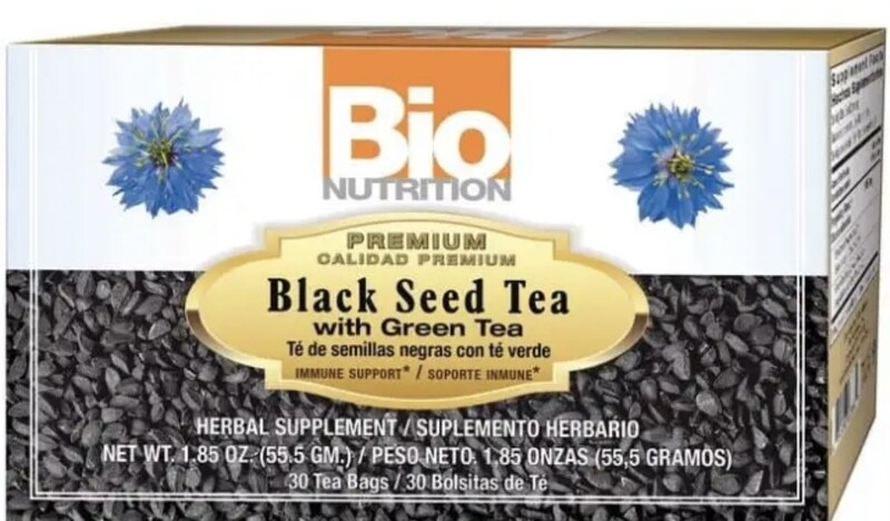 BioNutrition Black Seed Tea With Green Tea 30 Tea Bags