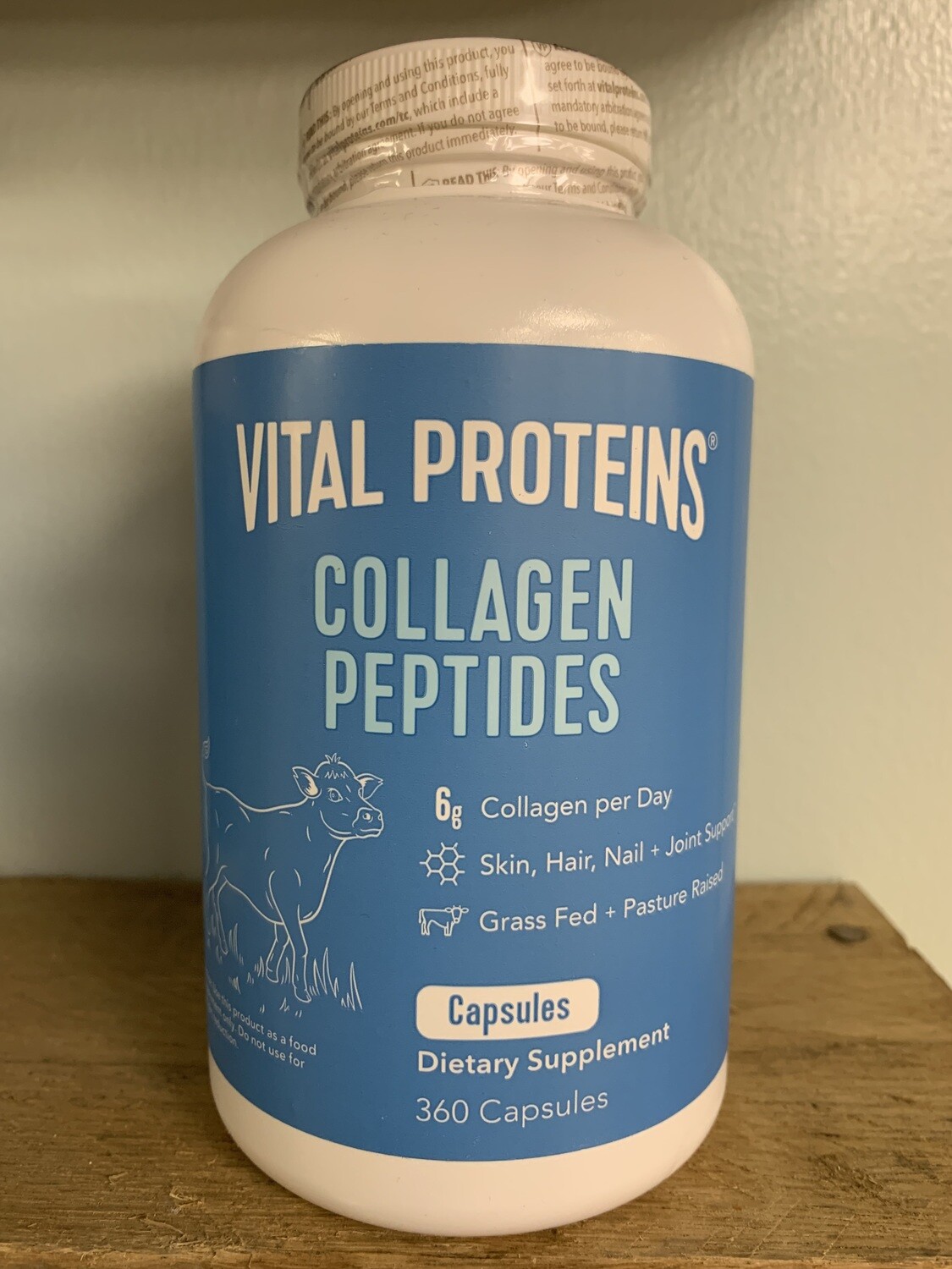 Vital Proteins Collagen Peptides 550 Mg 360 Caps