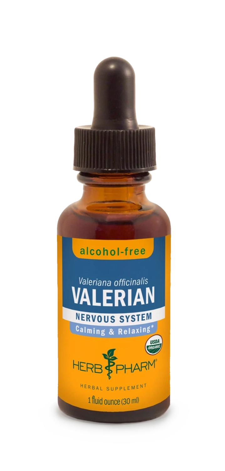 HERB PHARM Alcohol Free Valerian 1 Fl. Oz.