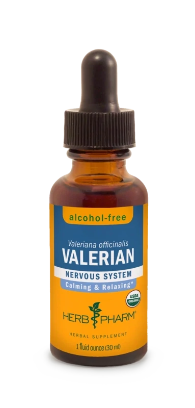 HERB PHARM Alcohol Free Valerian 1 Fl. Oz.