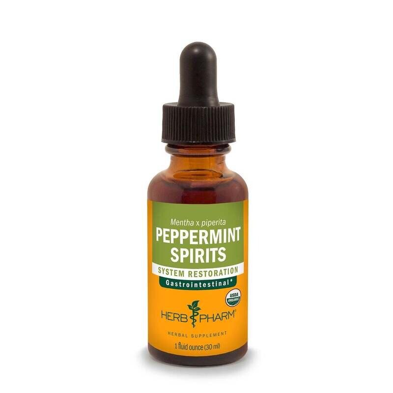 HERB PHARM  Peppermint Spirits 1 Fl. Oz.
