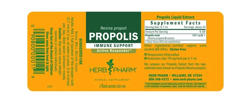 HERB PHARM Propolis 1 Fl. Oz.