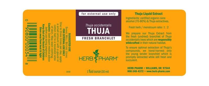 HERB PHARM Thuja 1 Fl. Oz.