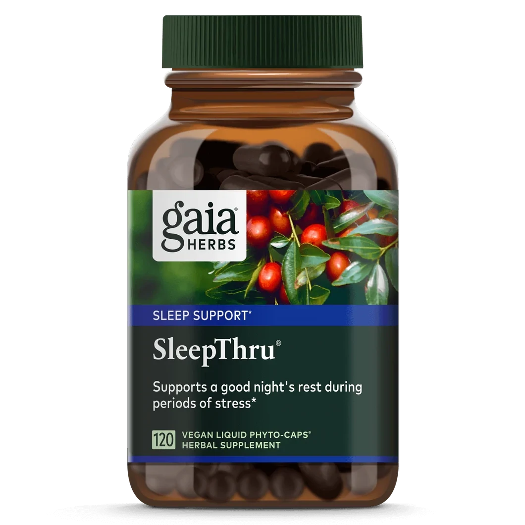 GAIA  SleepThru 120 Vegan Liquid Caps.
