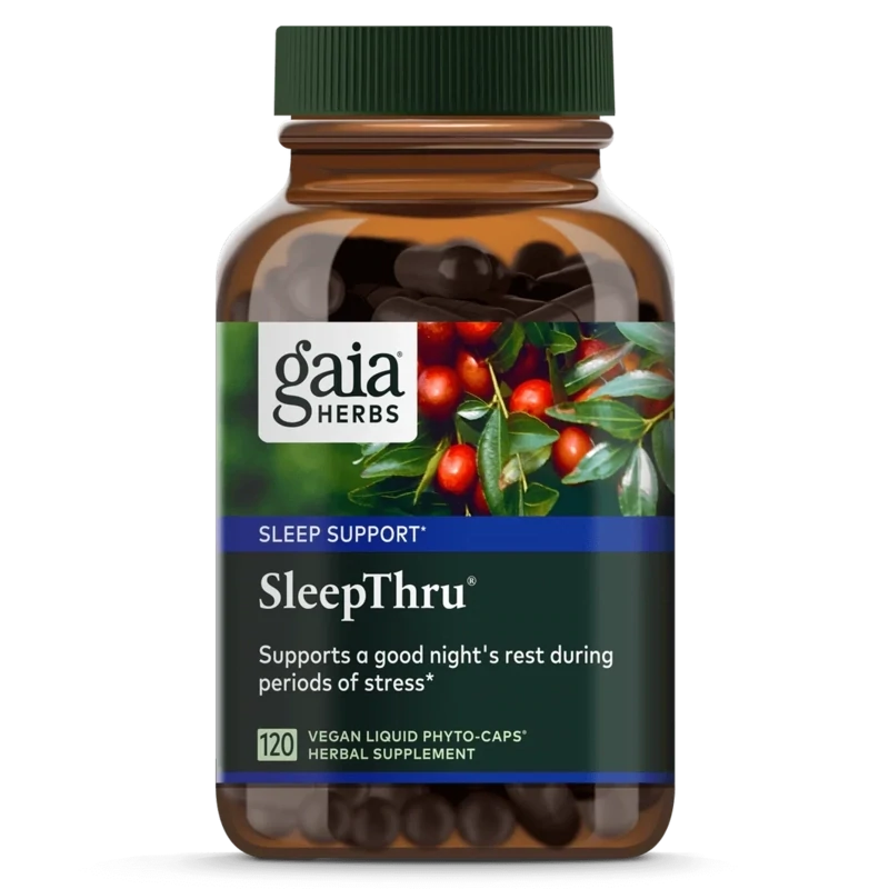 GAIA  SleepThru 120 Vegan Liquid Caps.