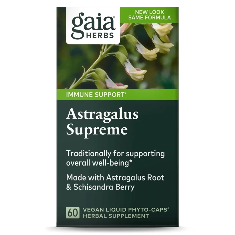 GAIA Astragalus Supreme 60 Caps.