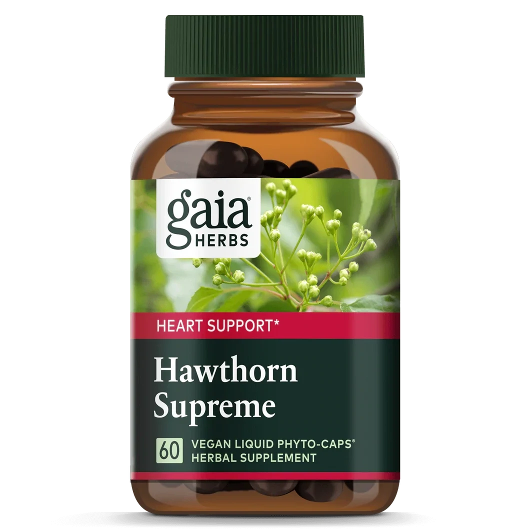 GAIA Hawthorne Supreme 60 Vegan Liquid Phyto-Caps