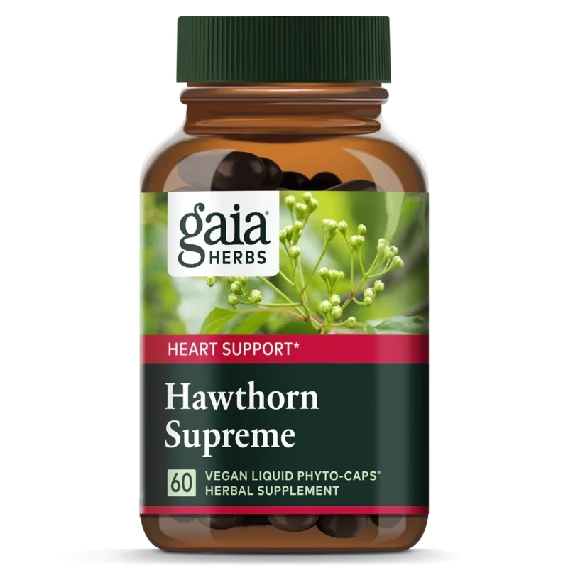 GAIA Hawthorne Supreme 60 Vegan Liquid Phyto-Caps