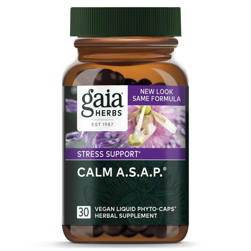 GAIA Calm A.S.A.P. 30 Vegan Liq. Phyto-Caps.