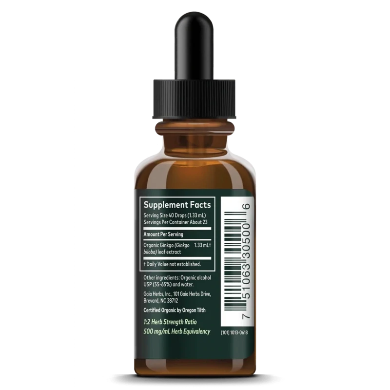 GAIA Ginkgo Leaf 1 Fl. Oz.