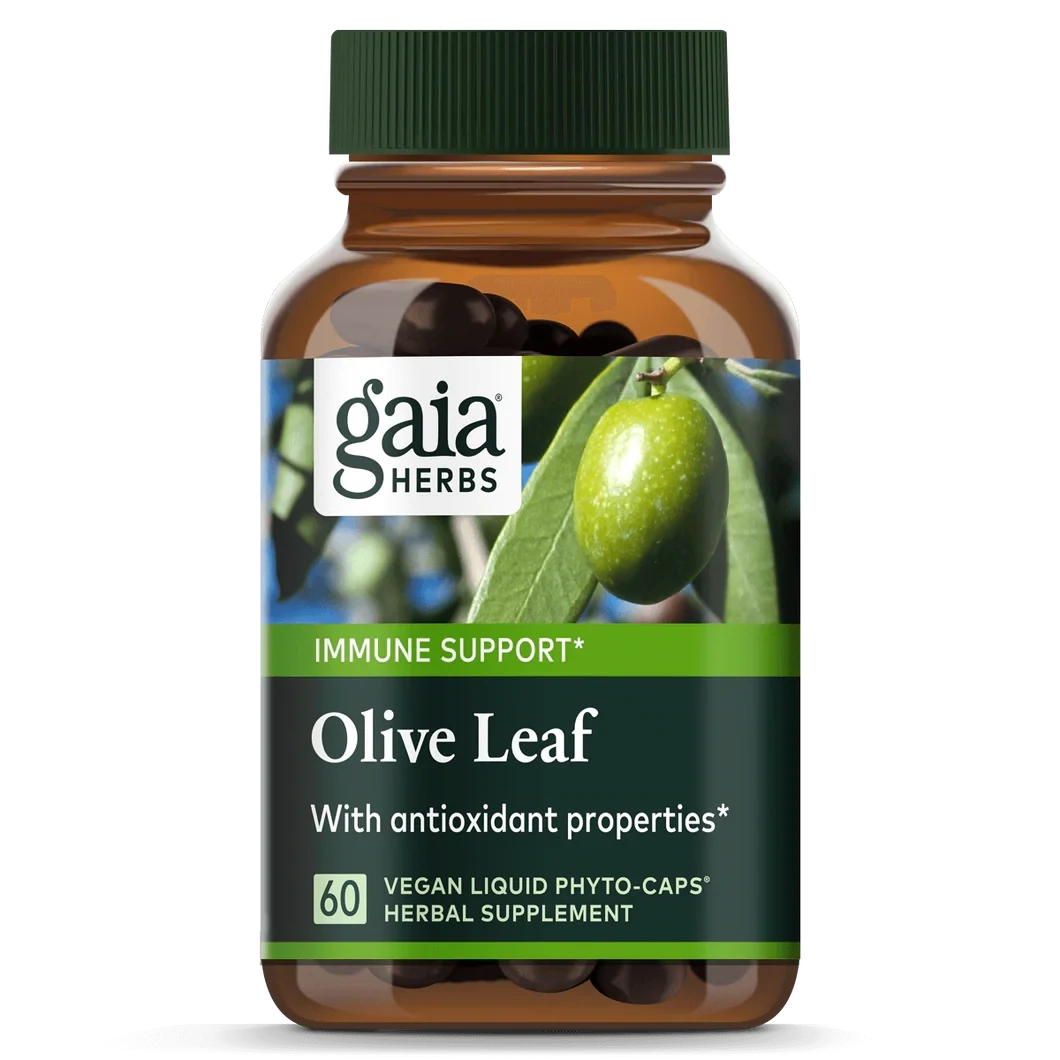 GAIA Olive Leaf 60 Vegan Liquid Phyto-Caps.