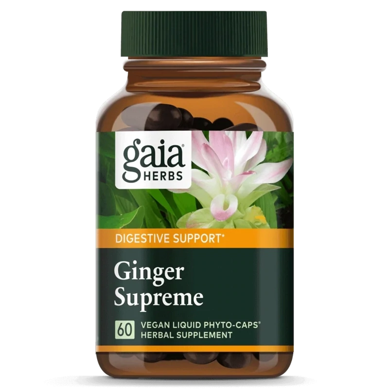 GAIA Ginger Supreme 60 Phyto Caps.