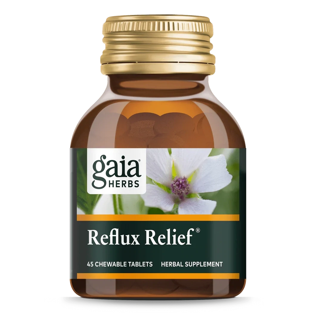 GAIA Reflux Relief 45 Chew Tabs.