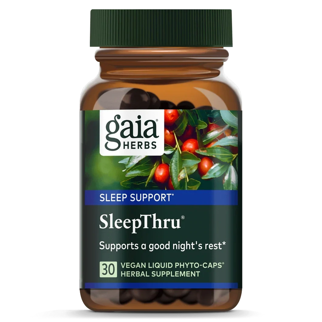 GAIA Sleep Thru 30 Vegan Liquid Caps.