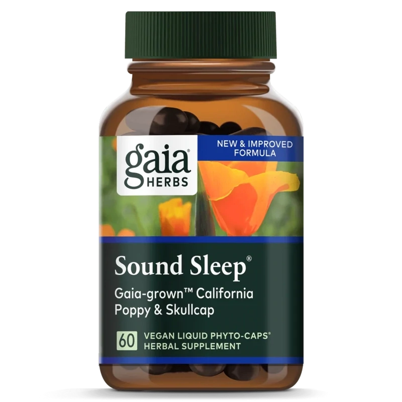 GAIA Sound Sleep 60 Veg. Liq. Phyto Caps.