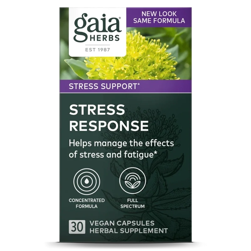 GAIA Stress Response 30 Vegan Caps.