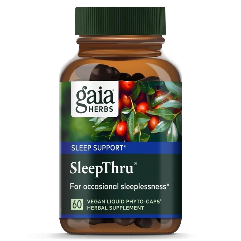 GAIA SleepThru 60 Vegan Liquid Phyto-Caps