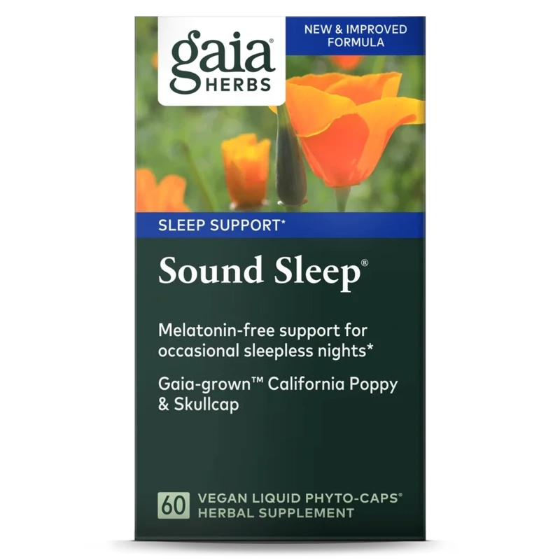 GAIA Sound Sleep 60 Veg. Liq. Phyto Caps.
