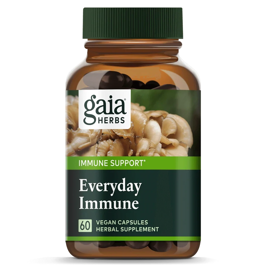 Gaia Herbs Everyday Immune 60 Vegan Capsules