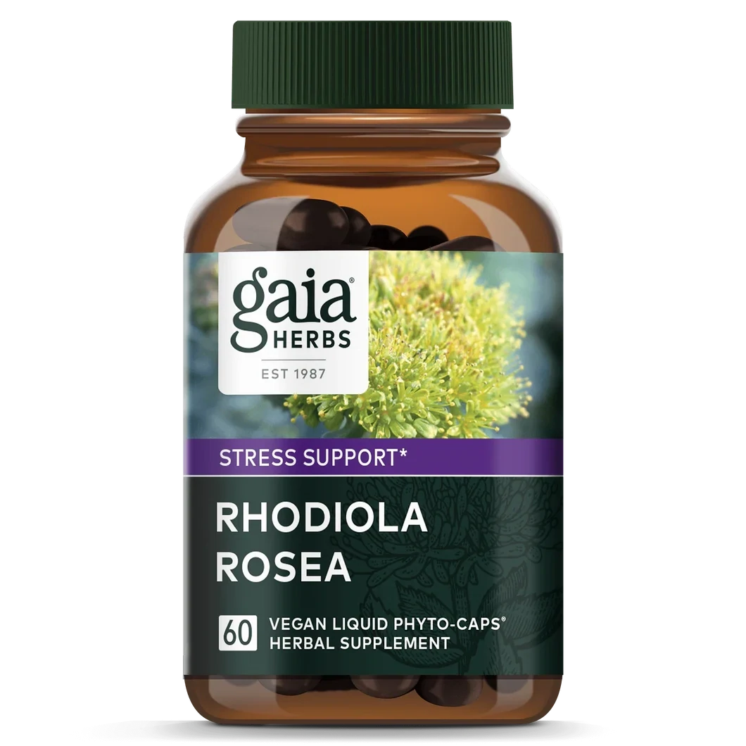 Gaia Herbs Rhodiola Rosea 60 Capsules