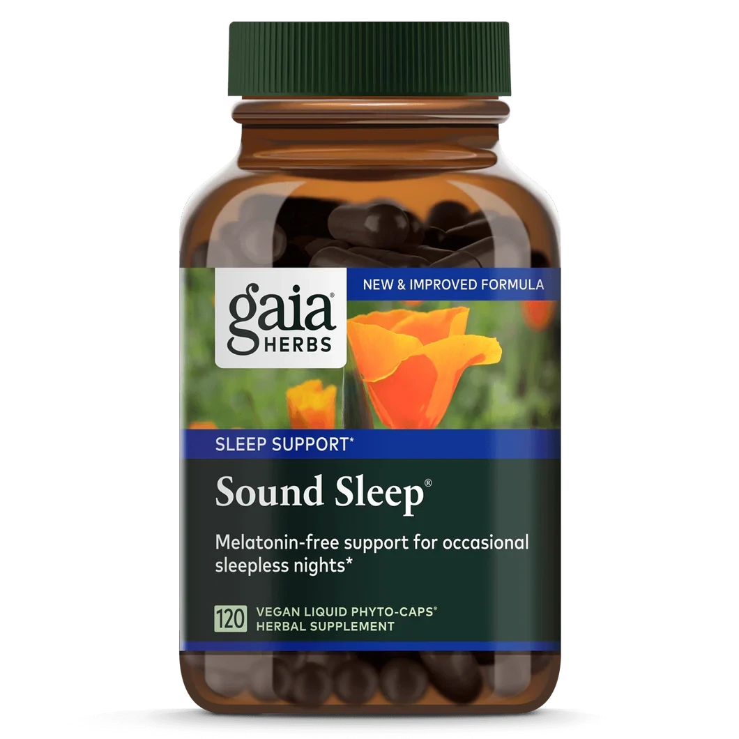 Gaia Herbs Sound Sleep 120 Capsules