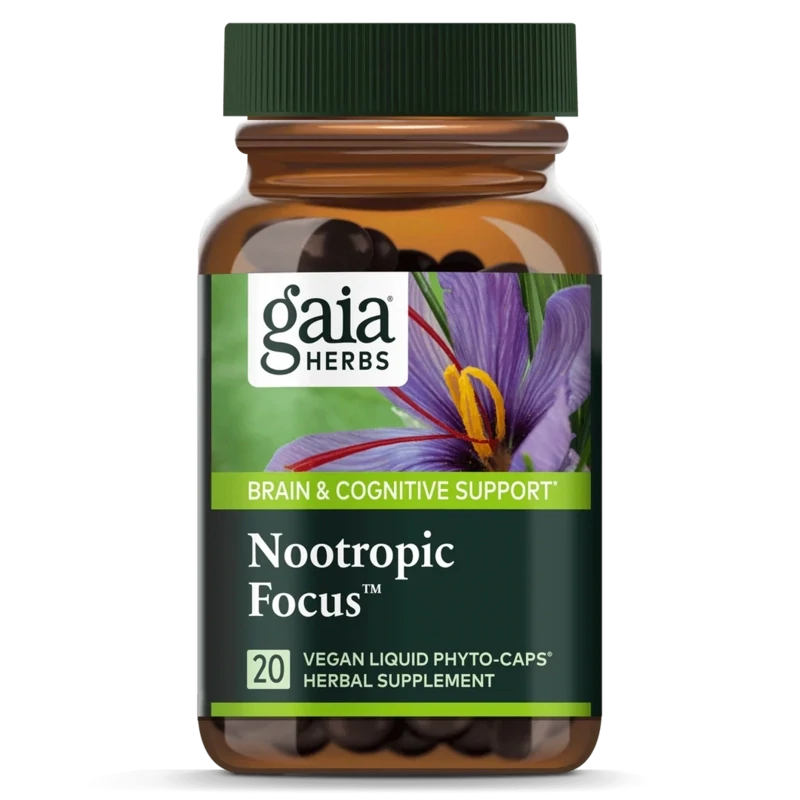 Gaia Nootropic Focus 20 Caps