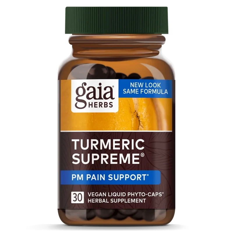 Gaia Turmeric Supreme PAIN P.M. 30 Caps