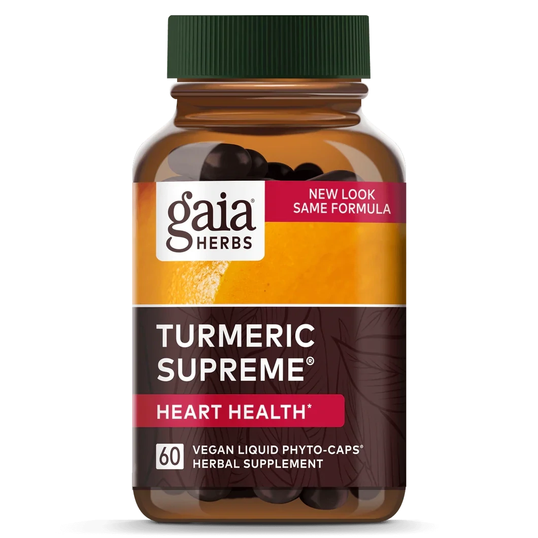 Gaia Turmeric Supreme HEART 60 Caps