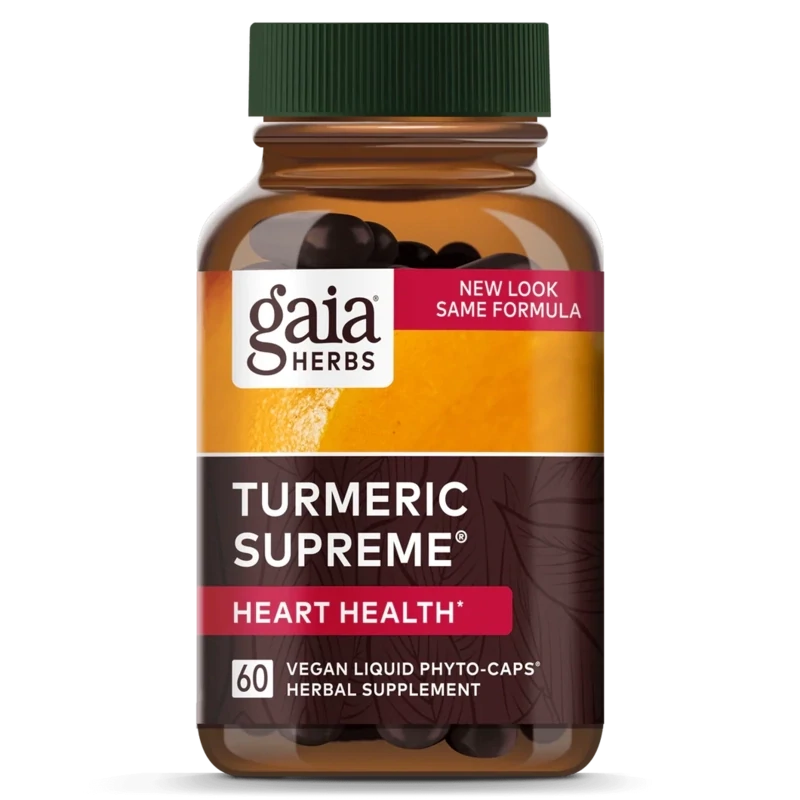 Gaia Turmeric Supreme HEART 60 Caps