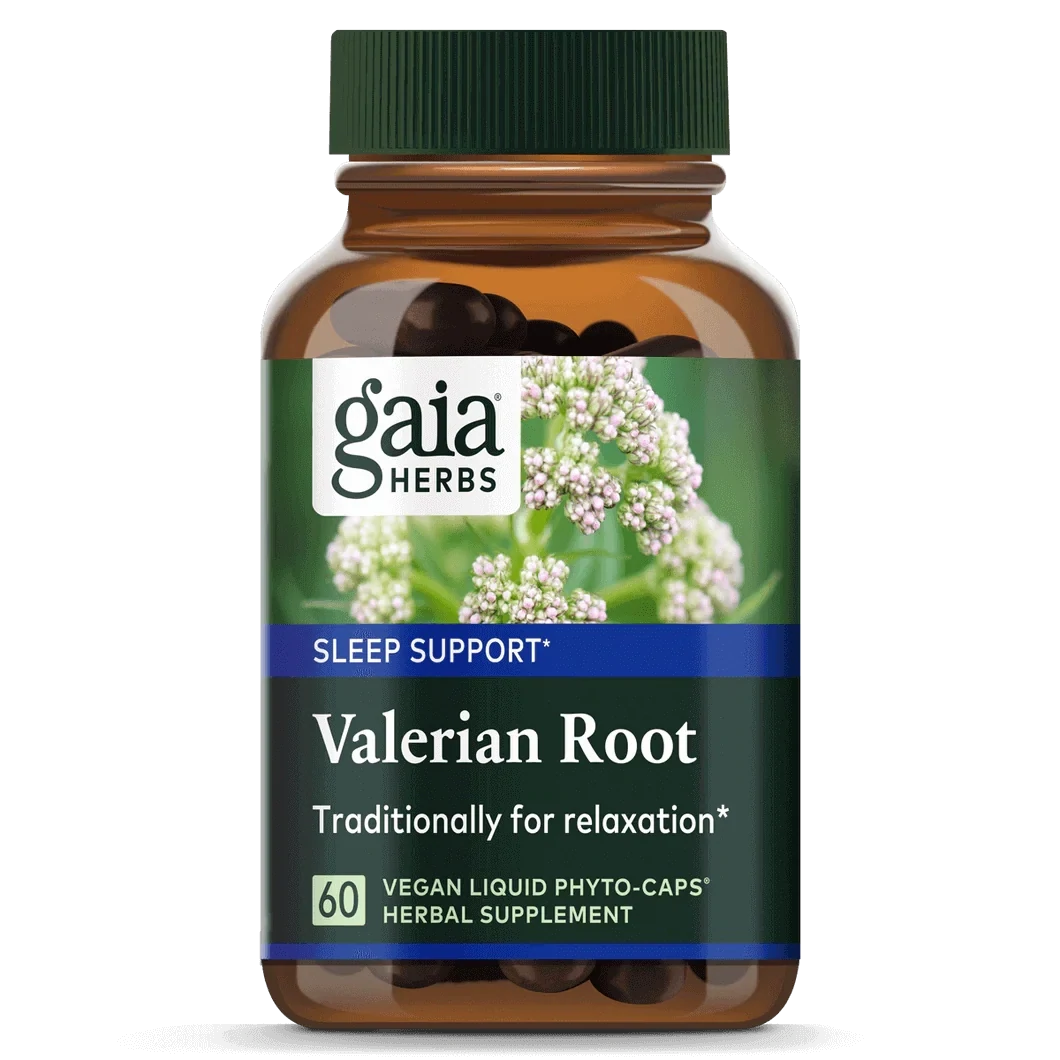 Gaia Valerian Root 60 Vegan Liquid Phyto Caps