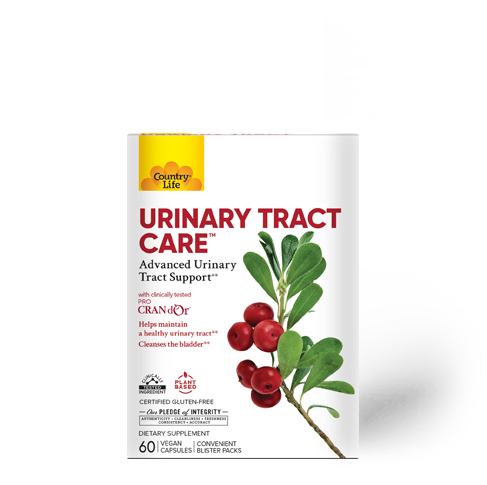 COUNTRY LIFE Urinary Tract Care 60 Vegan Caps.