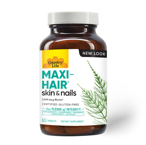 Country Life Maxi Hair Skin &amp; Nails 60 tabs