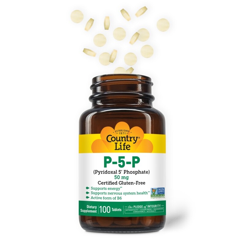 Country Life P-5-P 50mg 100 tabs