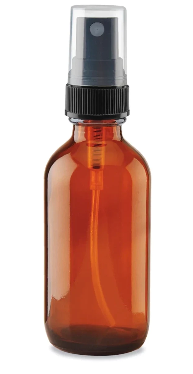 60ml Amber Spray Bottle