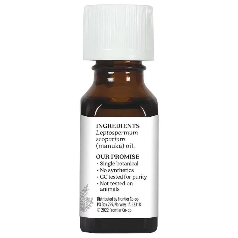 AURA CACIA Manuka Essential Oil .5 Fl. Oz.