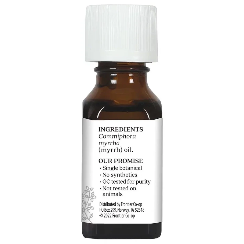 AURA CACIA Myrrh Essential Oil .5 Fl. Oz.