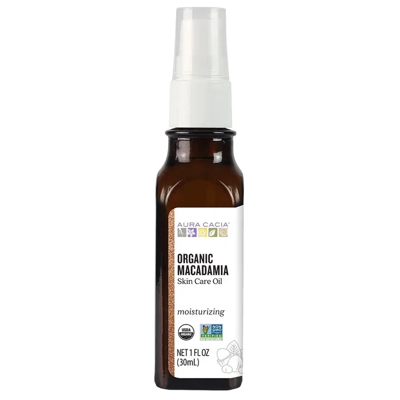 AURA CACIA Macadamia Essential Oil 1 fl oz