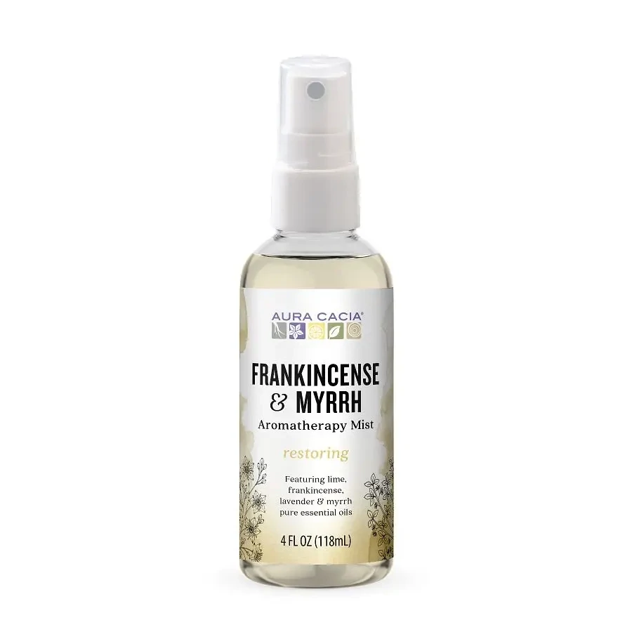 Aura Cacia Frankincense &amp; Myrrh Aromatherapy Mist 4 fl oz