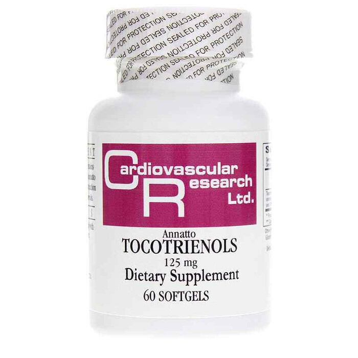 Cardiovascular Research Ltd Tocotrinols 125 Mg 60 Sg