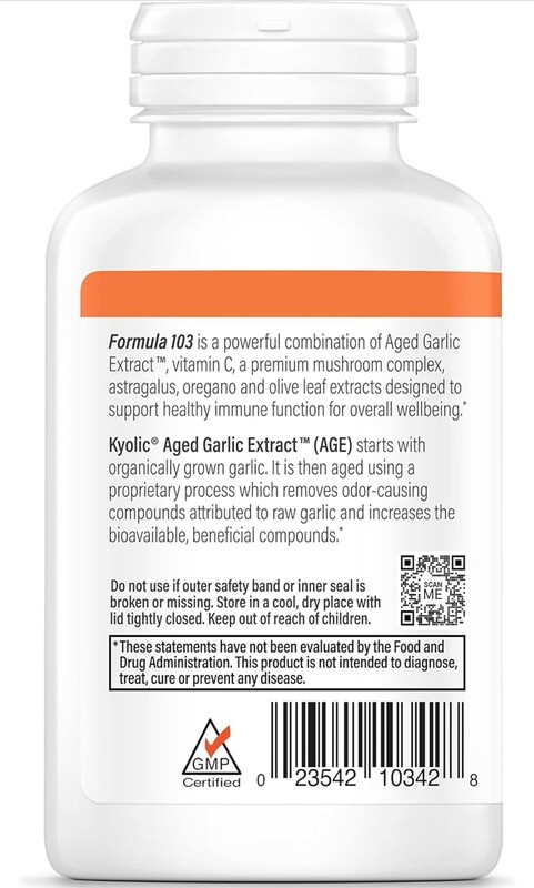 KYOLIC Immune Formula 103--200 Caps.