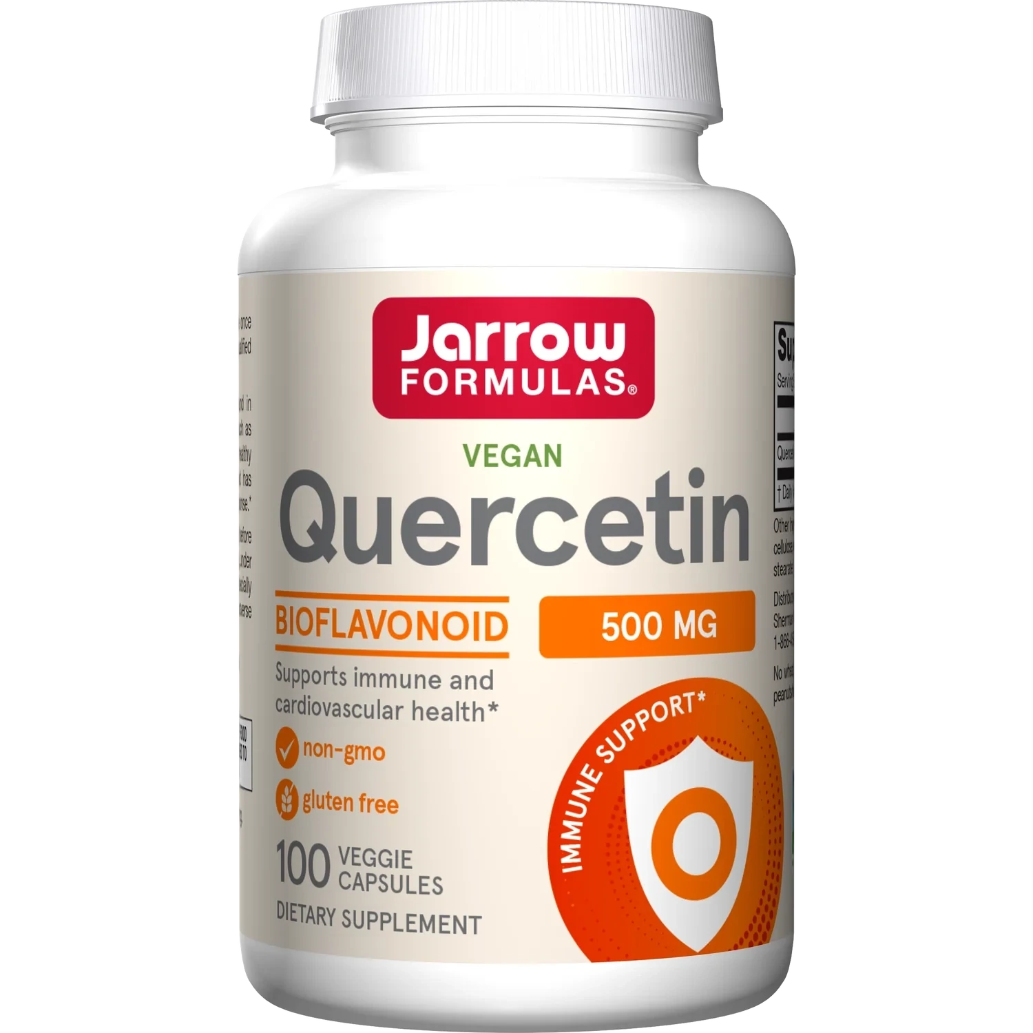 JARROW Quercetin 500 mg. 100 Veg. Caps.