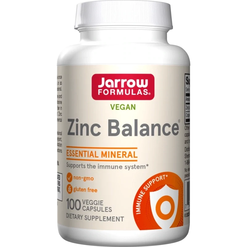 JARROW Zinc Balance 100 Veg. Caps.