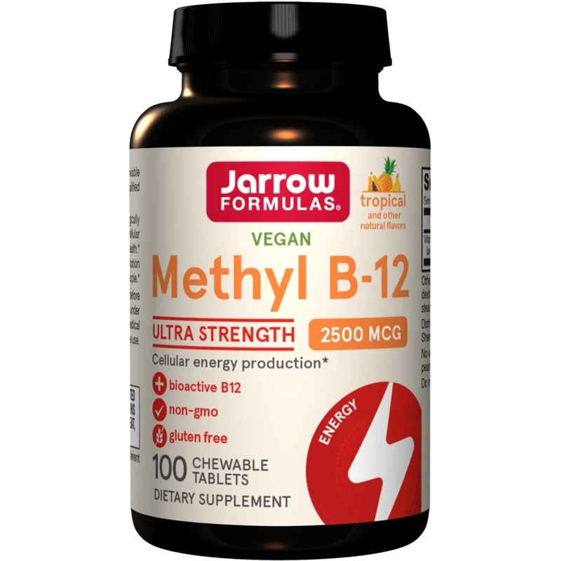 JARROW Methyl B-12  2500 mcg. 100 Lozenges