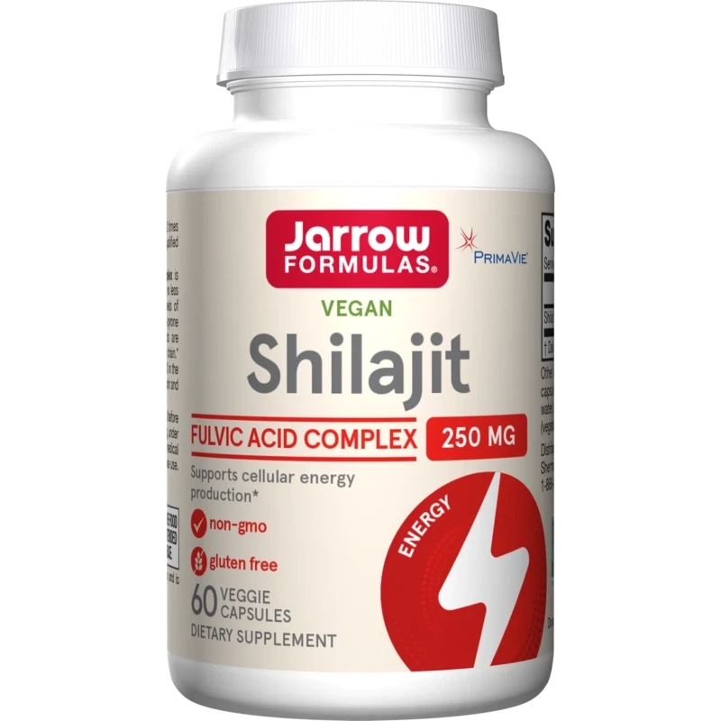 JARROW Shilajit Fulvic Acid Complex 250 mg 60 Veg. Caps.