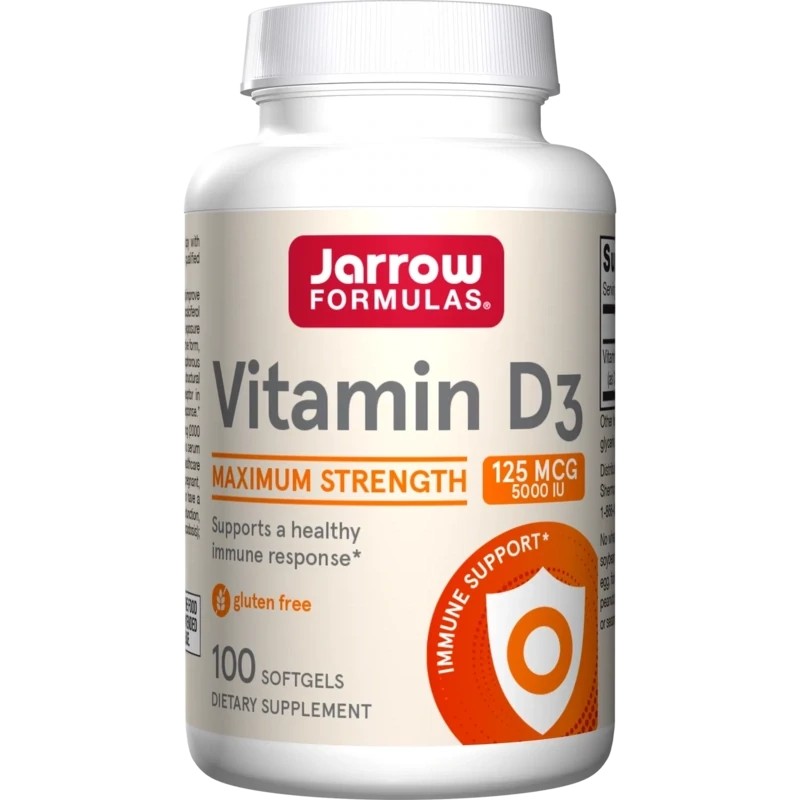 JARROW Vit. D3 5000 I.U. 100 S.G.