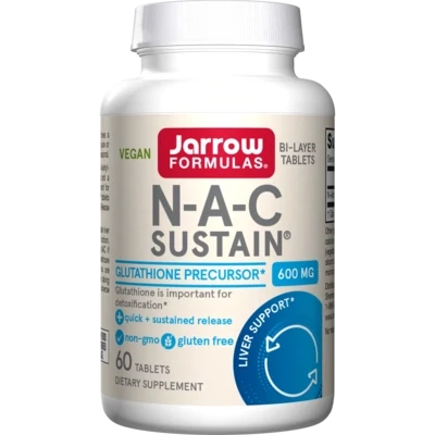 Jarrow NAC Sustain 600mg 60 tabs