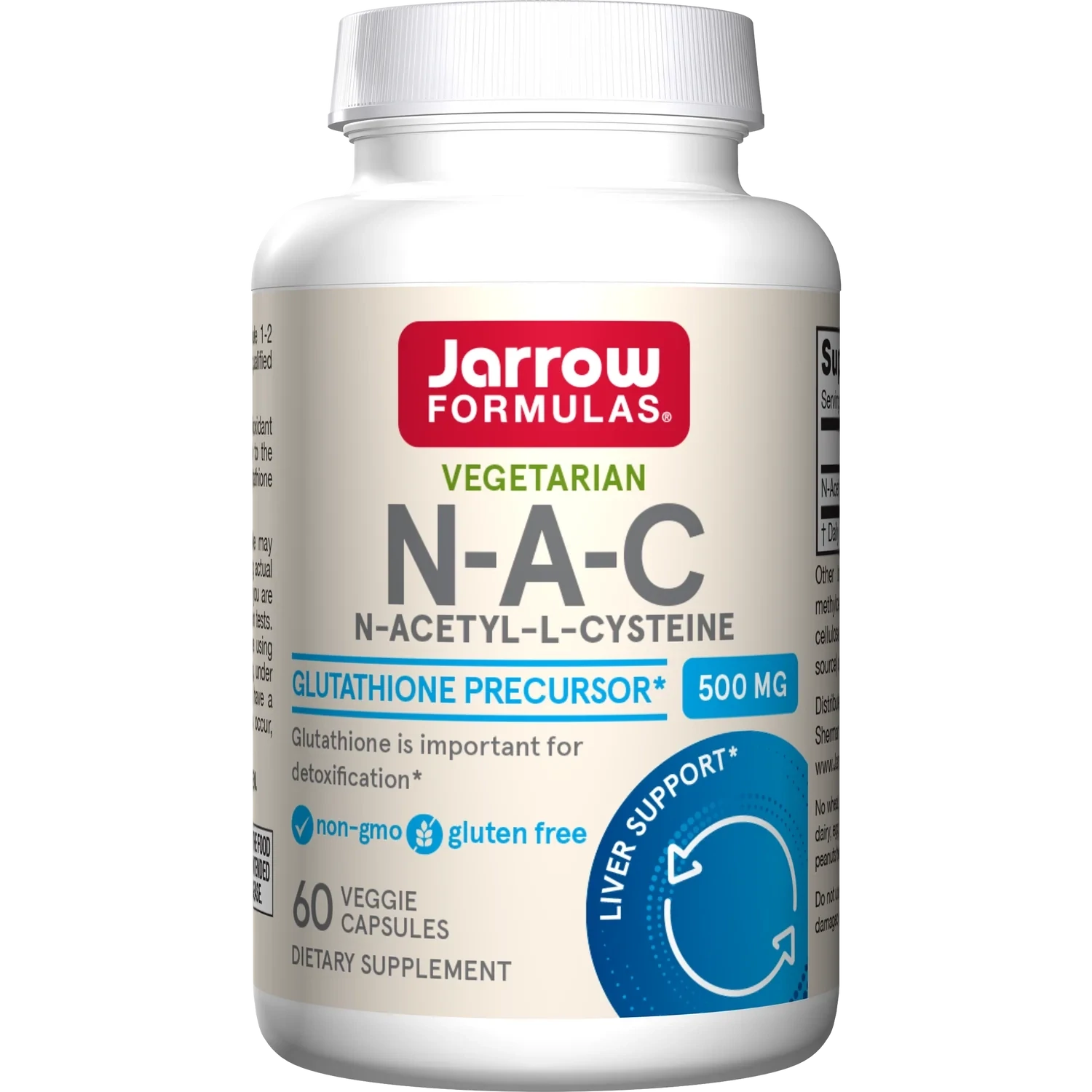 Jarrow Formulas NAC 500mg 60 veg caps
