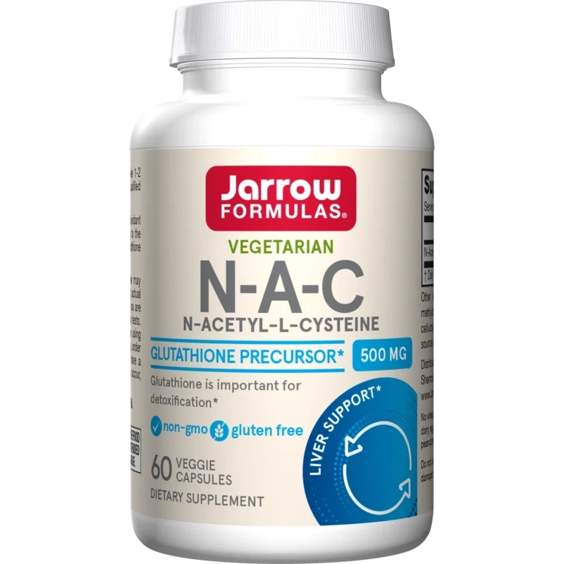 Jarrow Formulas NAC 500mg 60 veg caps