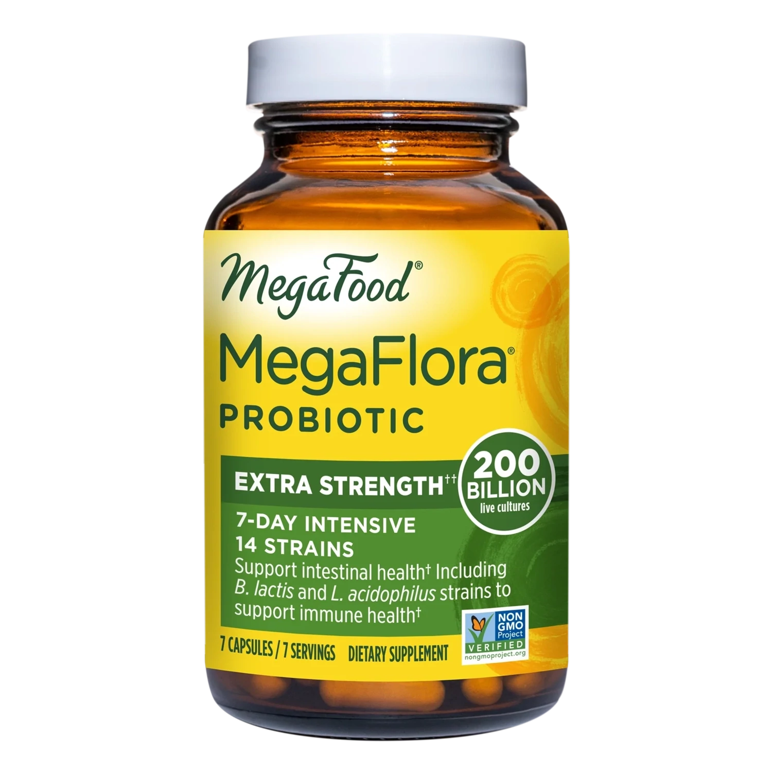 MEGAFOOD Megaflora 200--7 Caps.