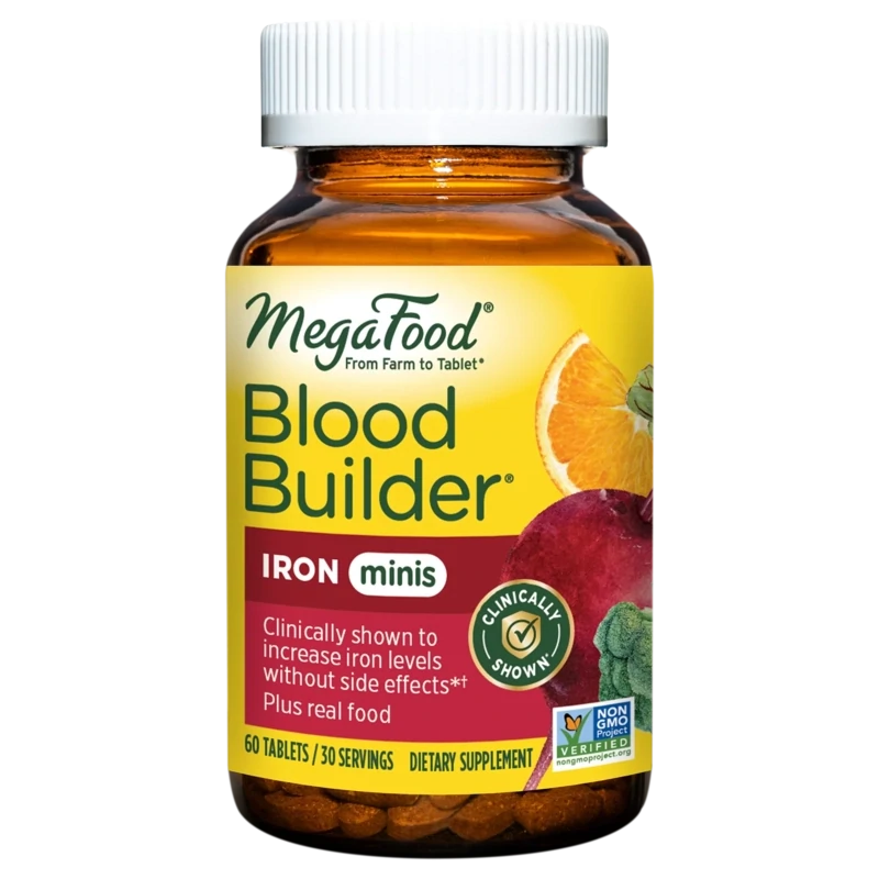 MEGAFOOD Blood Builder Minis 60 Tabs.